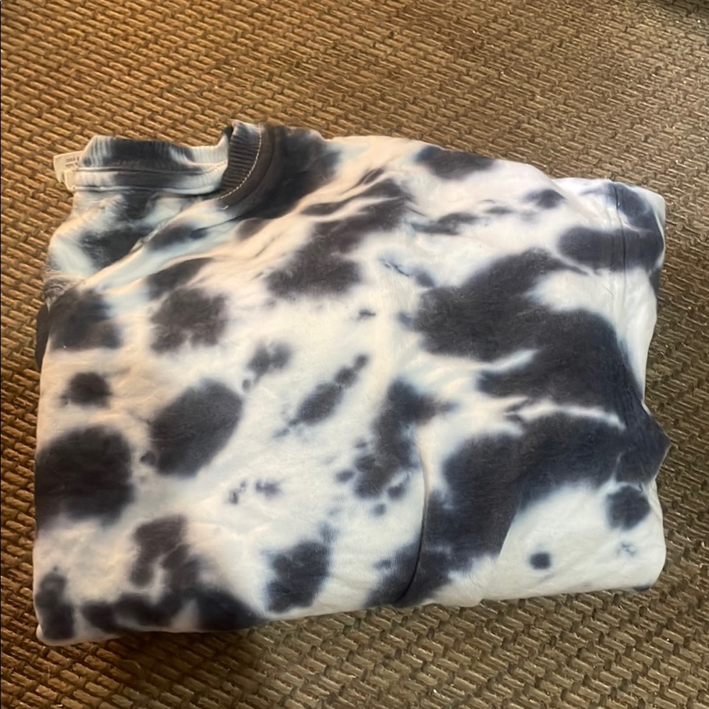 Tie-Dye Sweatshirt Cropped
